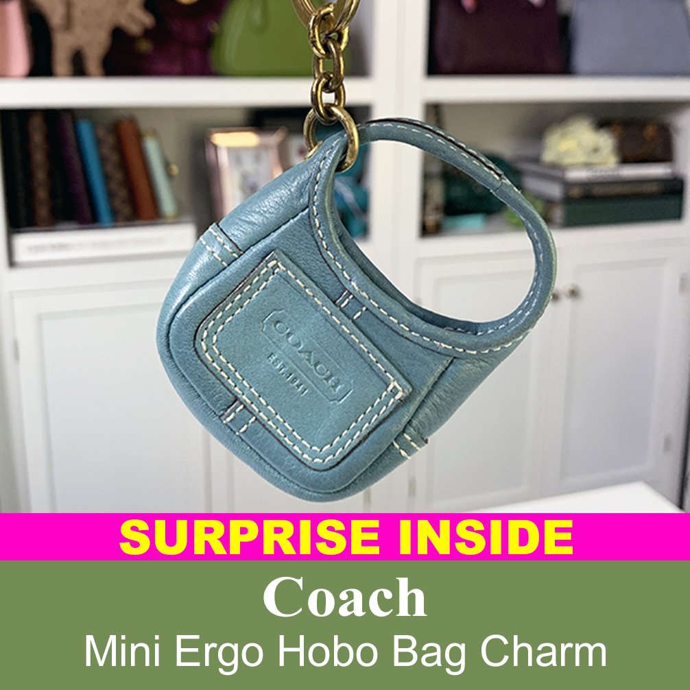 Coach, mini ergo bag charm — Autumn Beckman Coach, mini ergo bag charm — Autumn Beckman